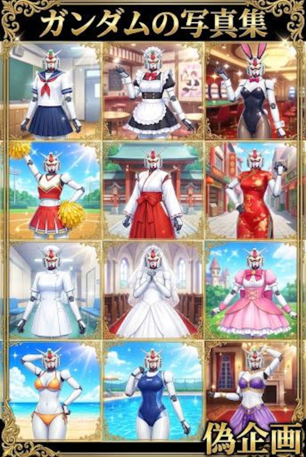 ガンダムの写真集