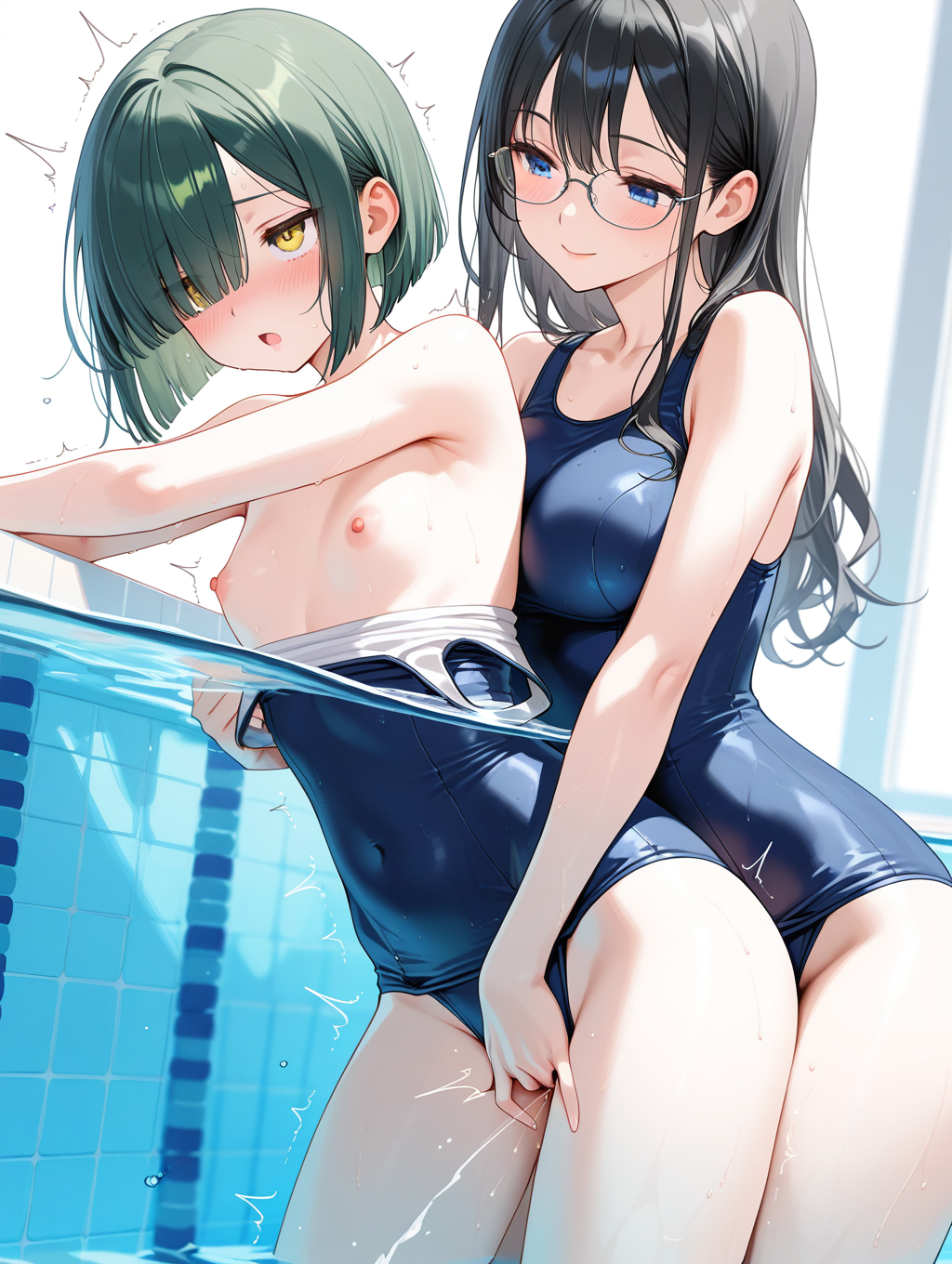 セクハラスイミング #榊原朔 #有圀舞