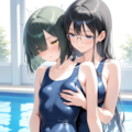 セクハラスイミング #榊原朔 #有圀舞 3枚目