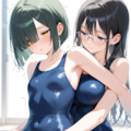 セクハラスイミング #榊原朔 #有圀舞 2枚目