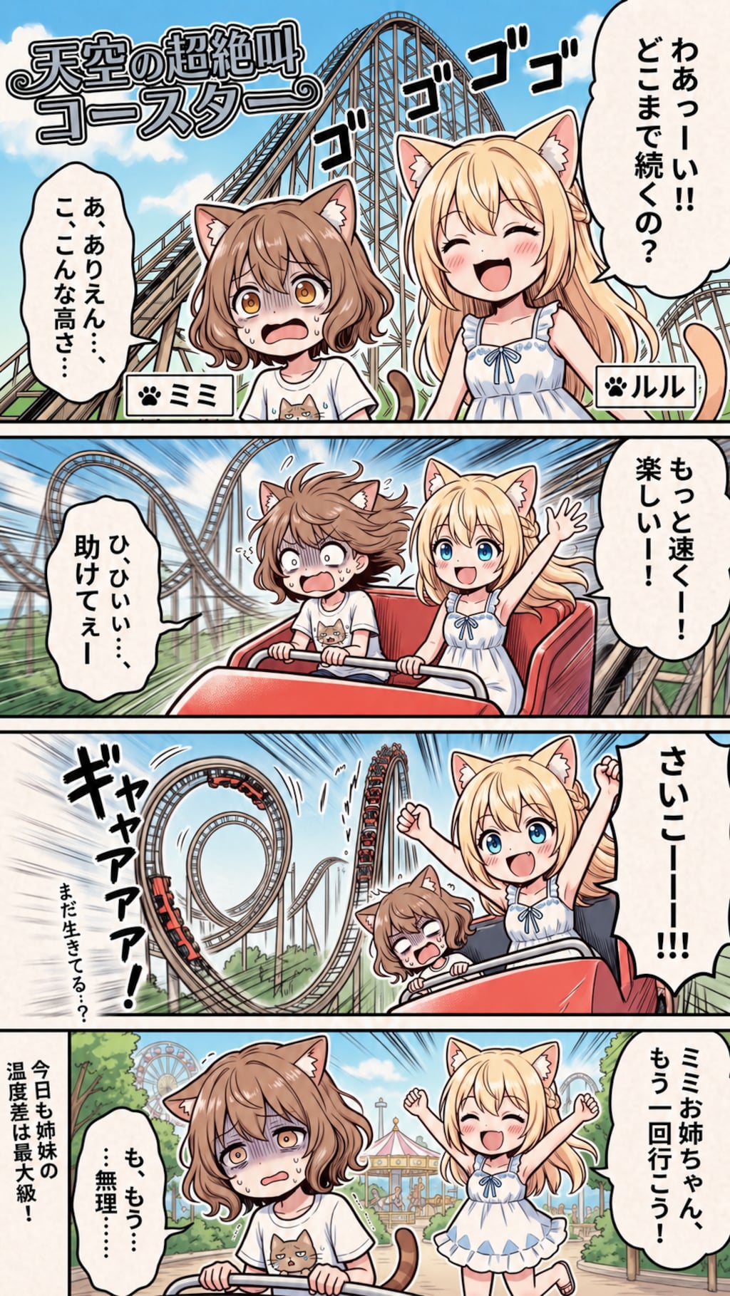 天空の超絶叫コースター