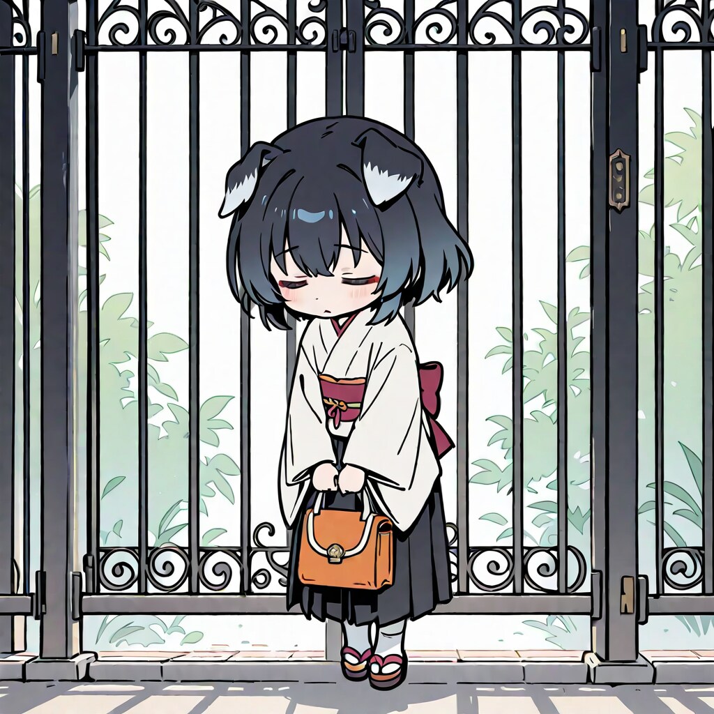 うつむくケモガール