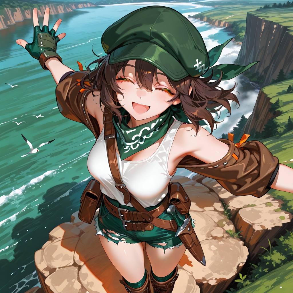 風を感じる
