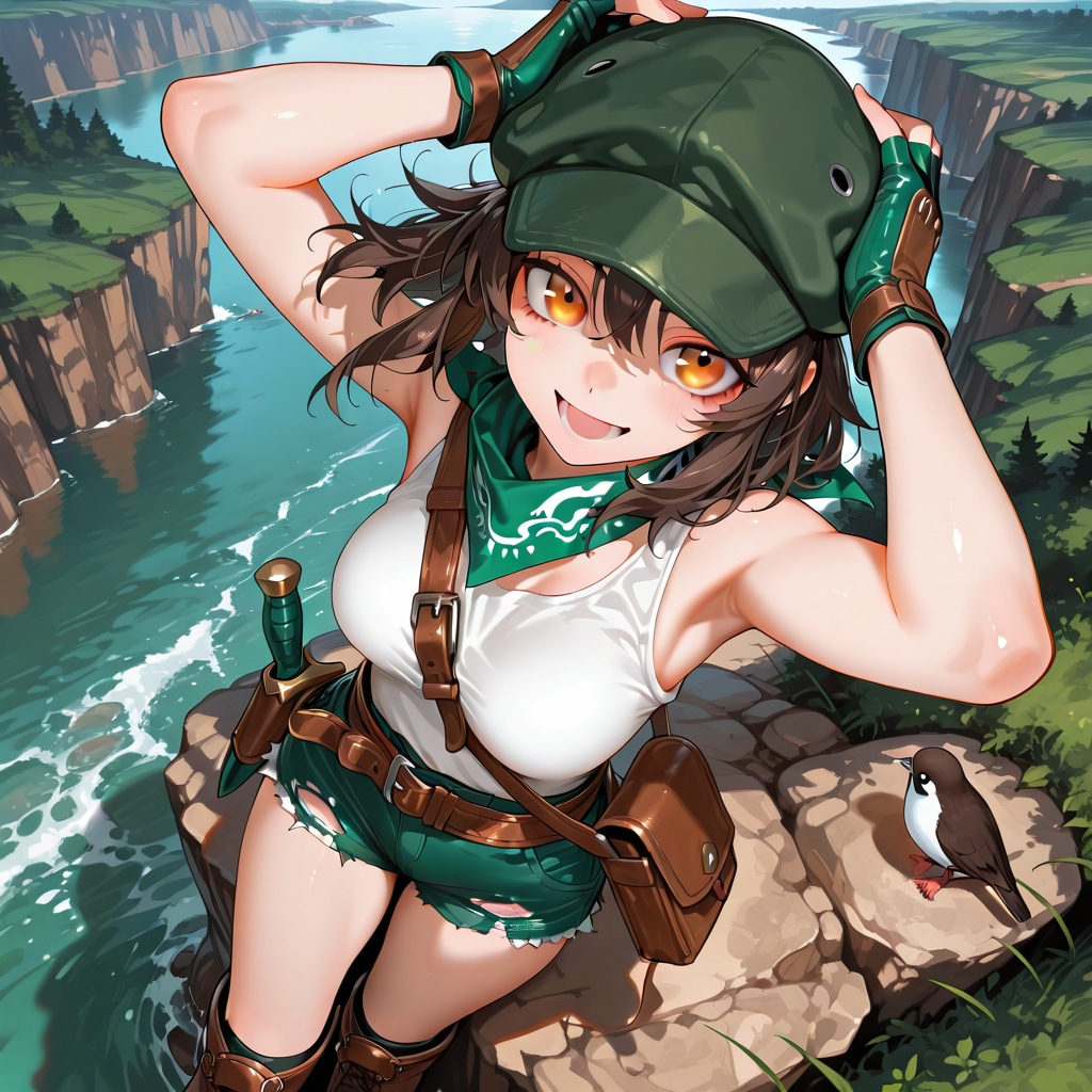 風を感じる