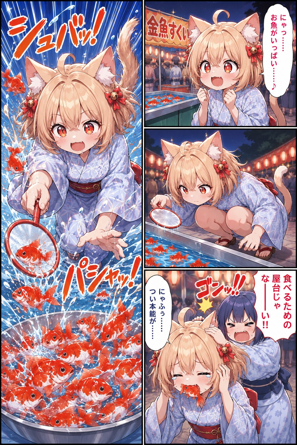 金魚す食い