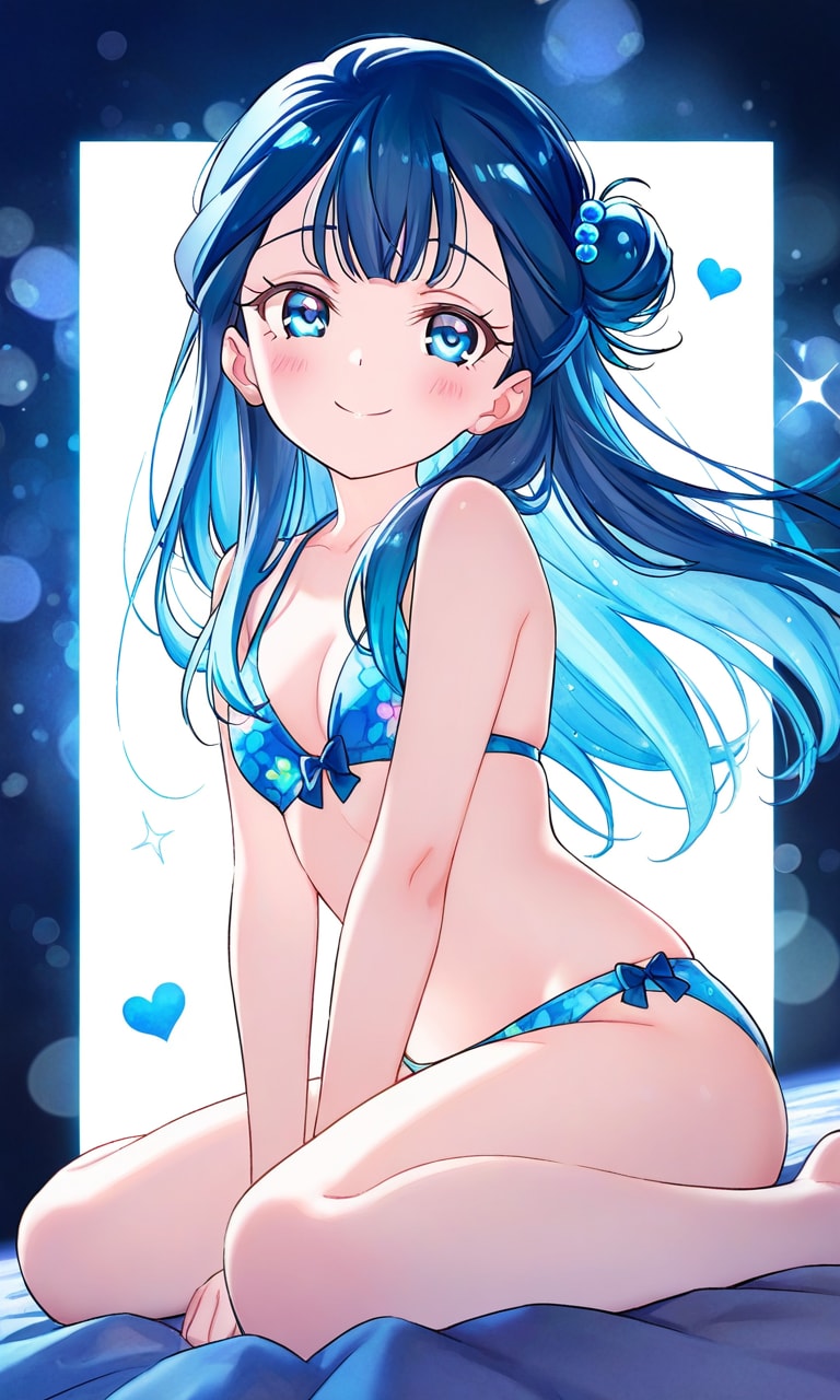 Blue Bikini💙薬師寺さあや。