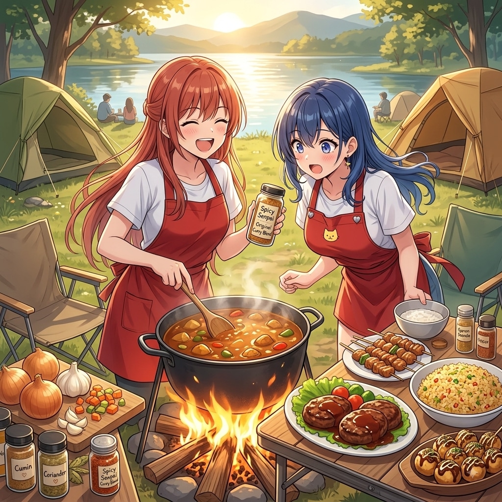 あいとスパイシー先輩の「青空と笑顔のスパイス」！