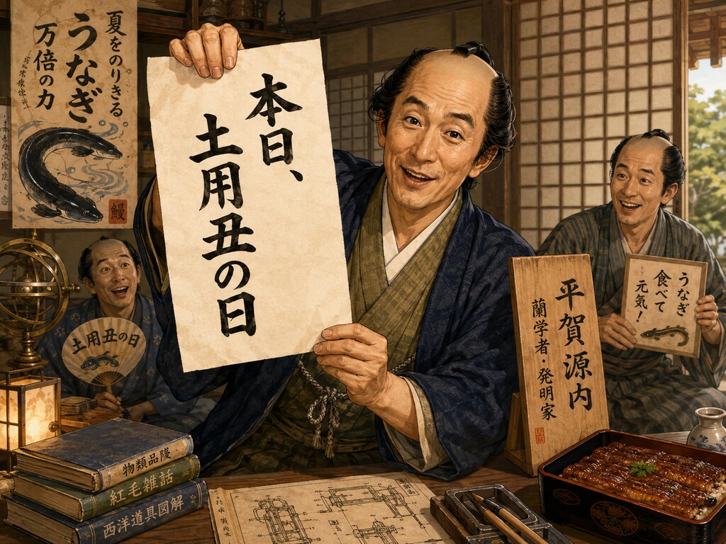 [今日は何の日 7/26] 夏の土用の丑の日