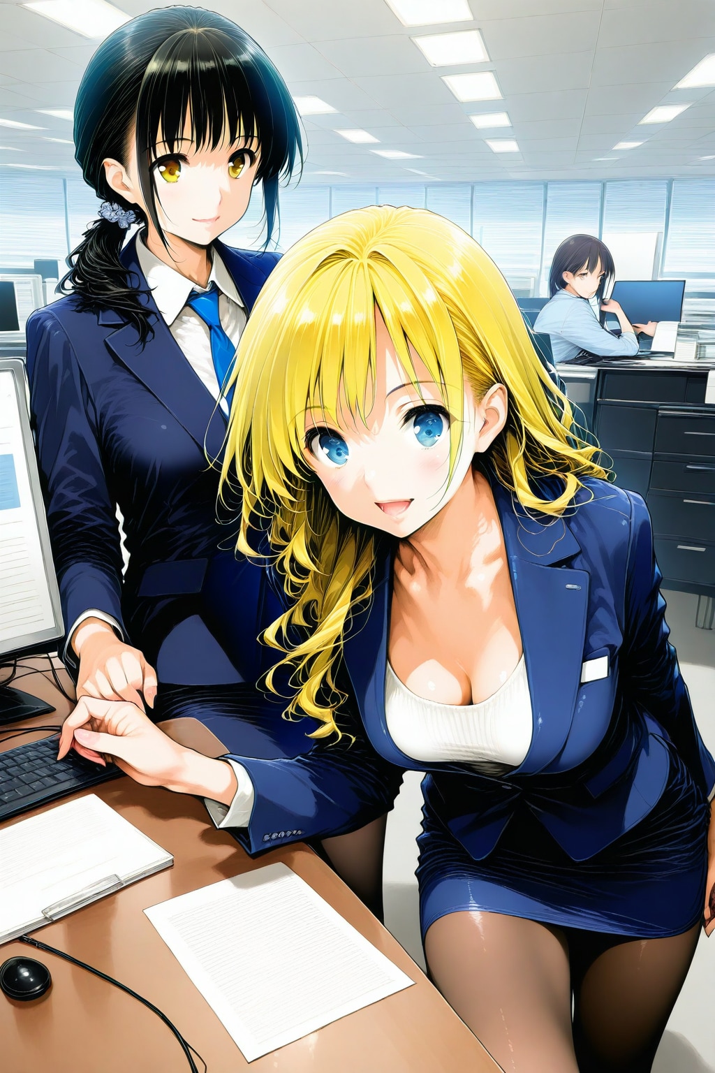 主任、ここはこうすると早いですよ〜