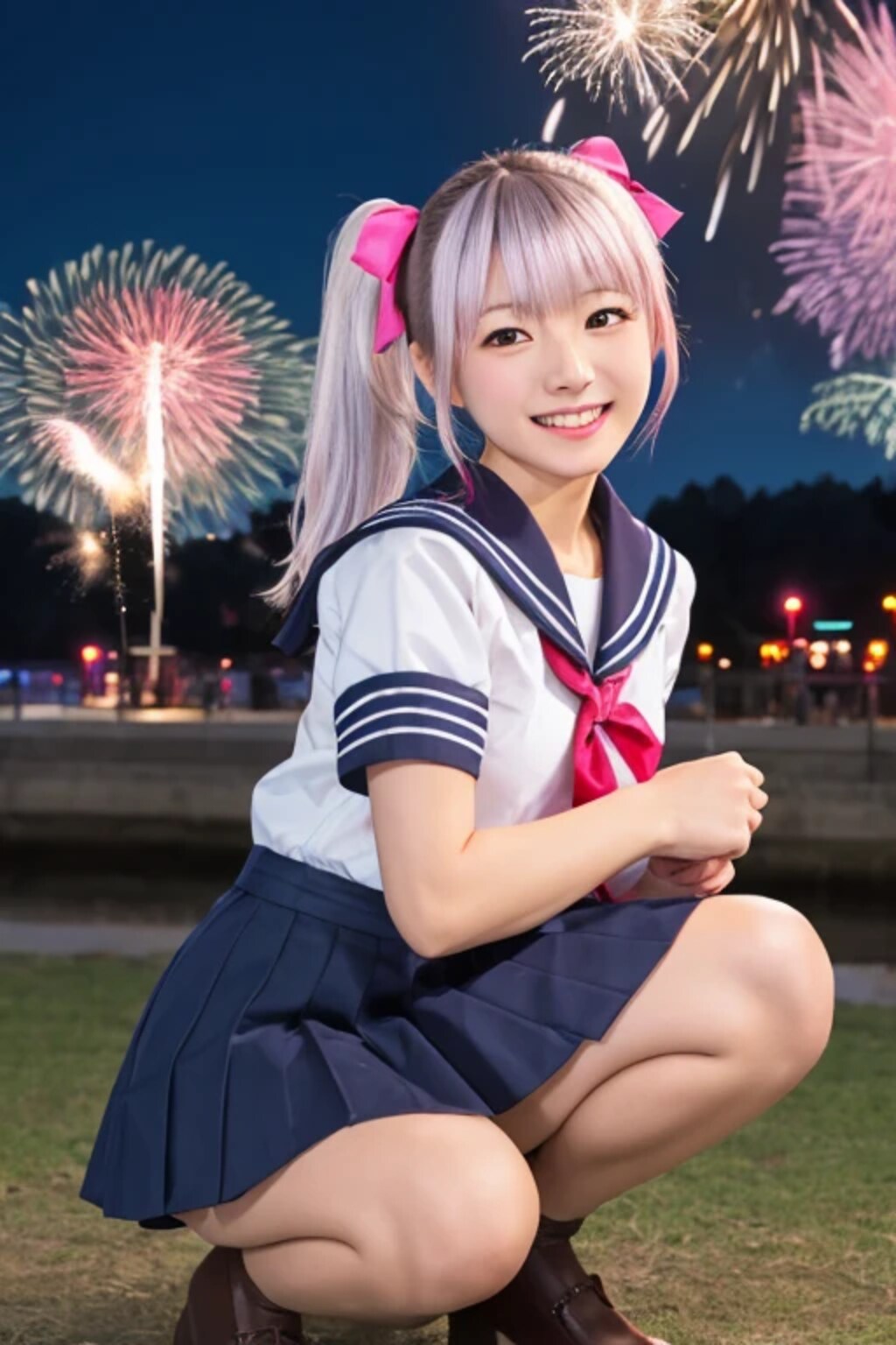 お兄ちゃん　夏終わっちゃったね＾＾；