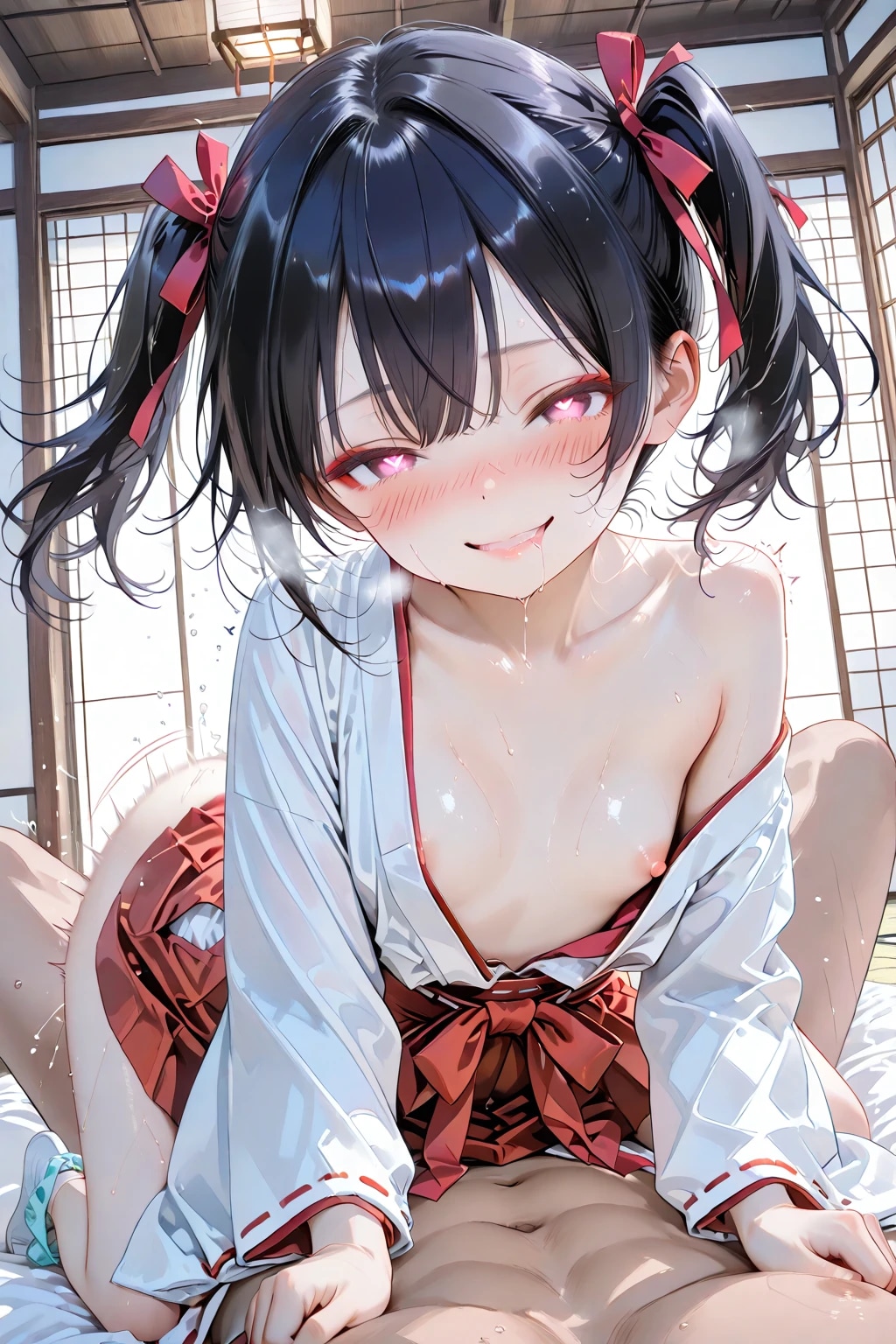 まだ出せるでしょ？　がーんばれ♡