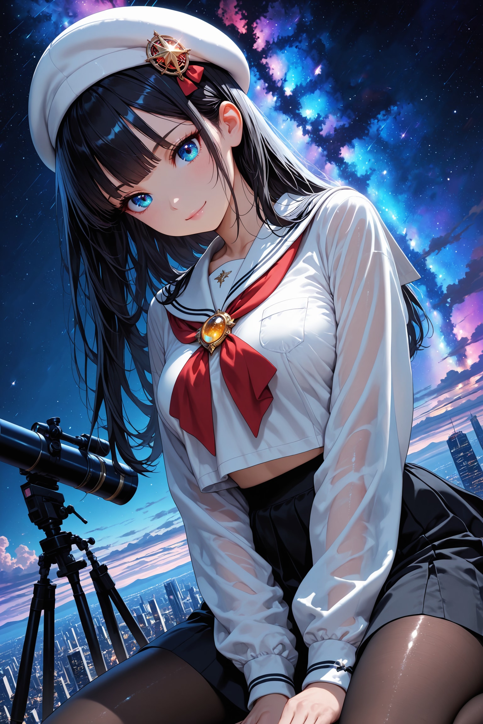 秘密の星空 | の人気AIイラスト・グラビア