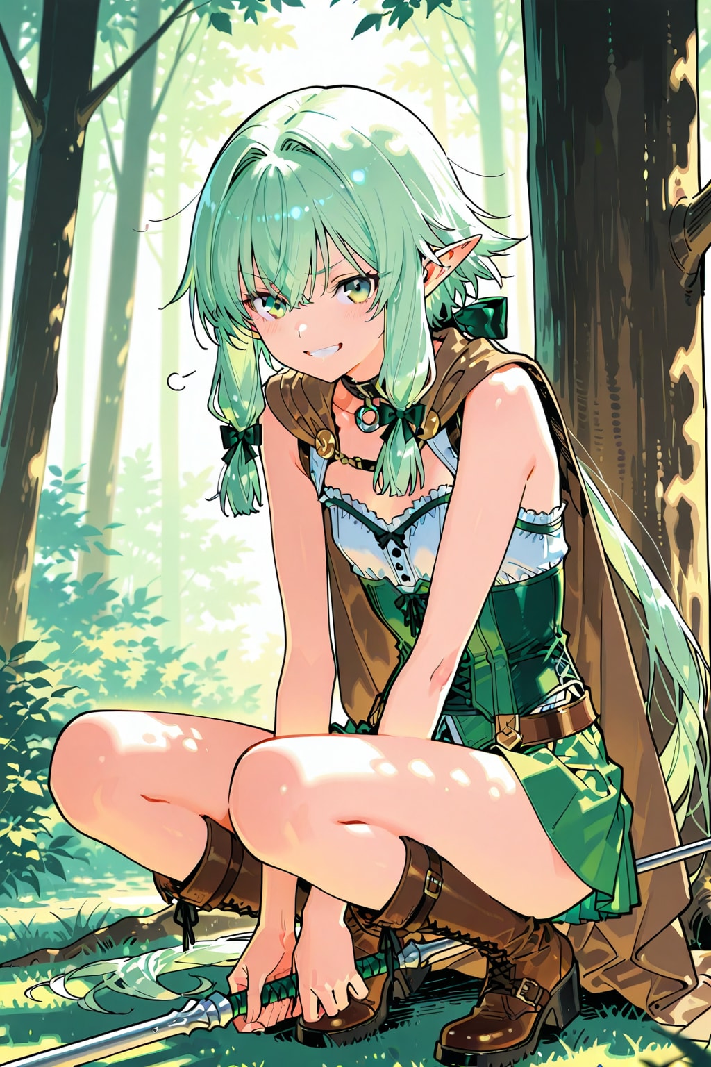 妖精弓手 | の人気AIイラスト・グラビア