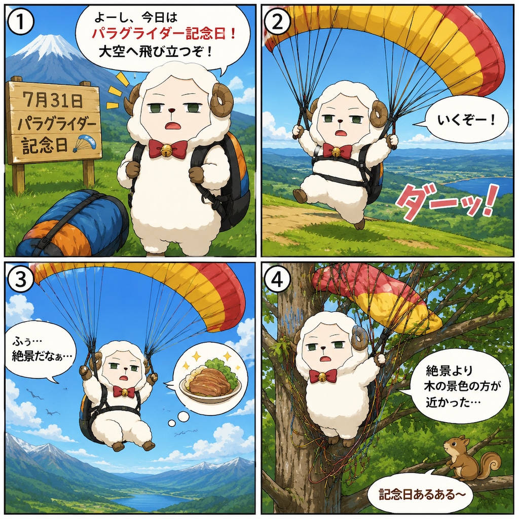 7/31 今日のヒツジ