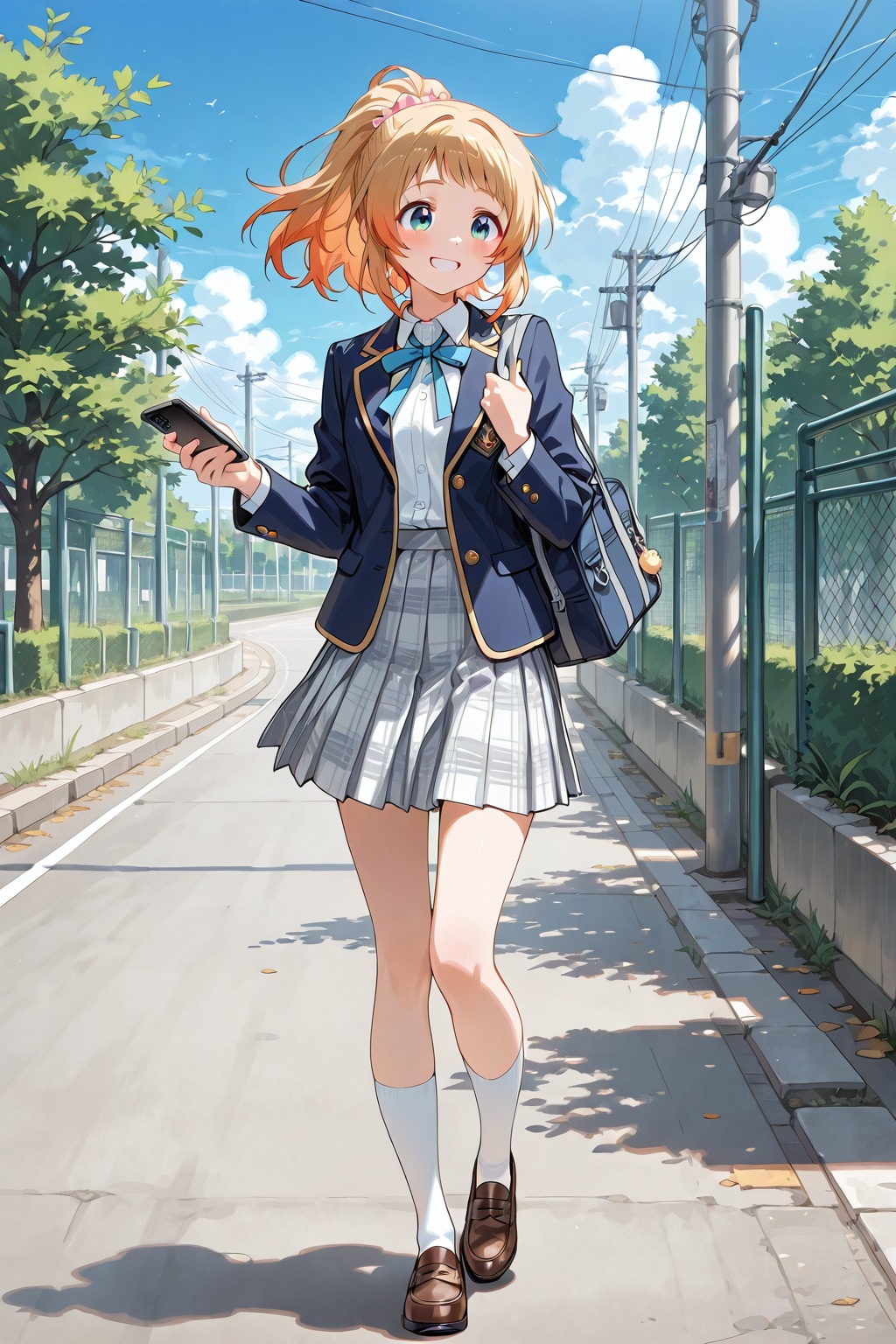 歩きスマホは、やめましょう。