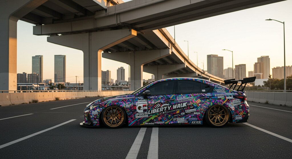 リバティーウォークLEXUSセダン