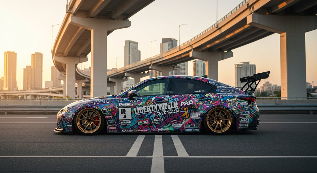 リバティーウォークLEXUSセダン