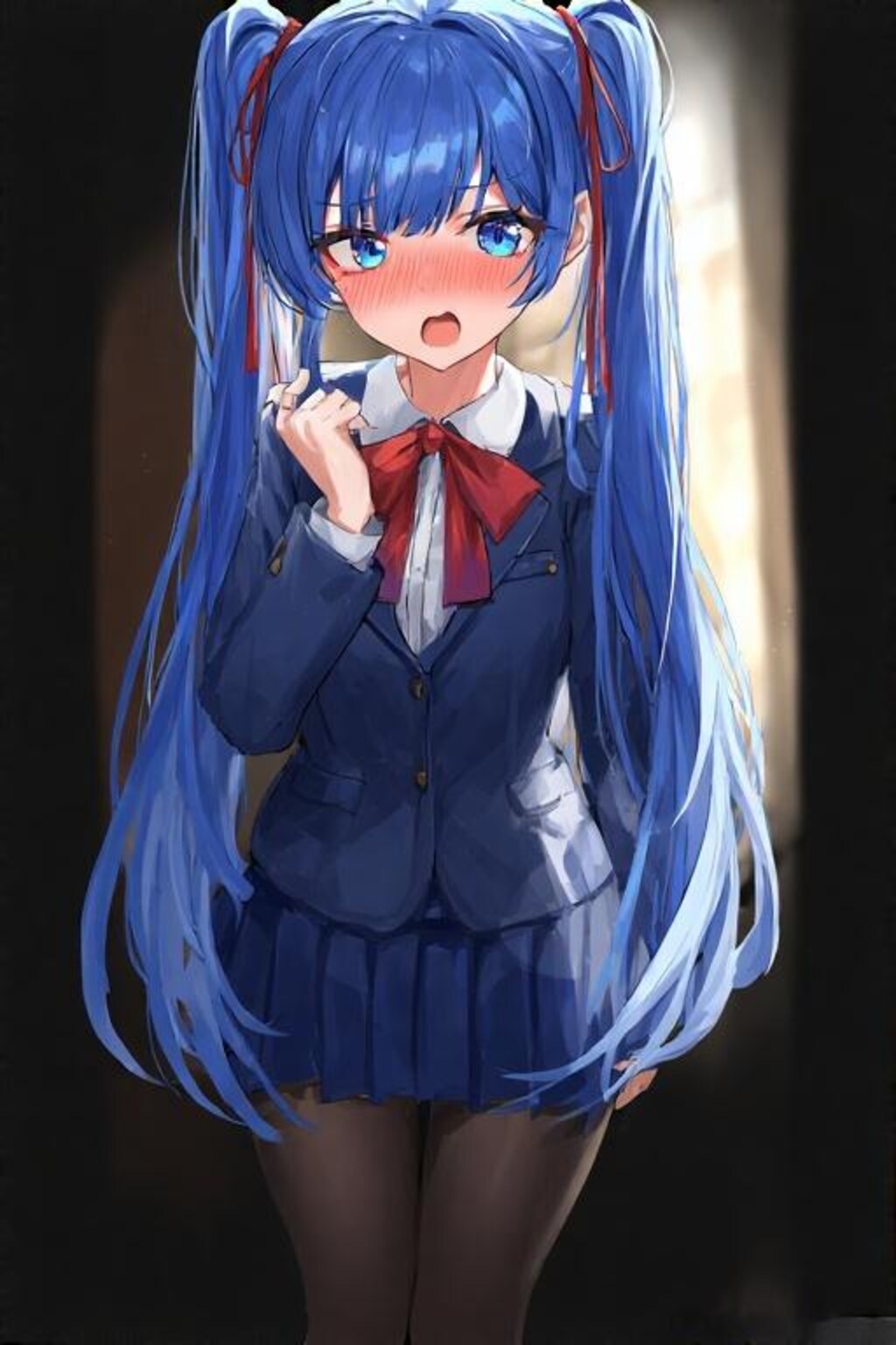 小路綾いつも赤面