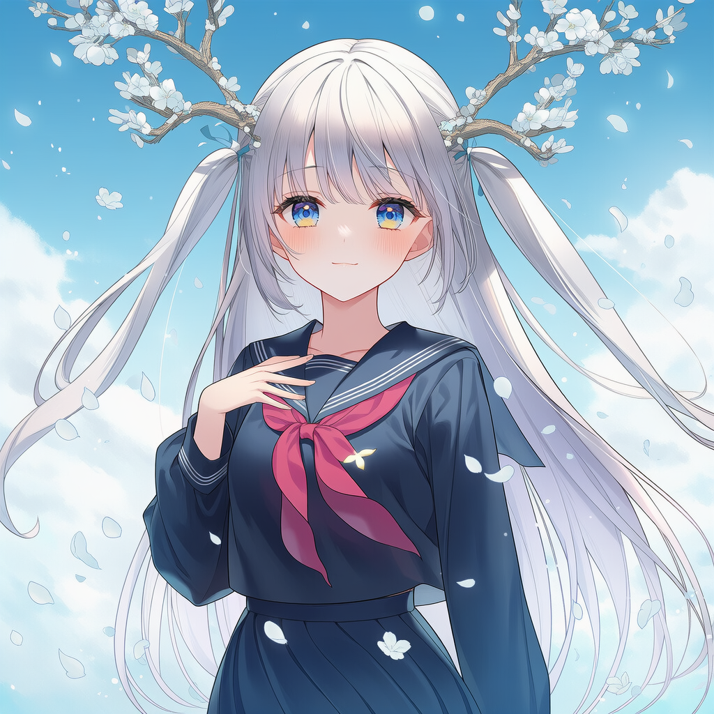 枝角ツインテール