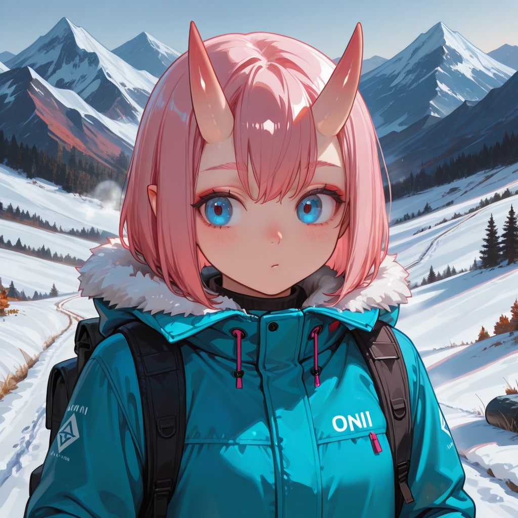 山と鬼娘 | の人気AIイラスト・グラビア