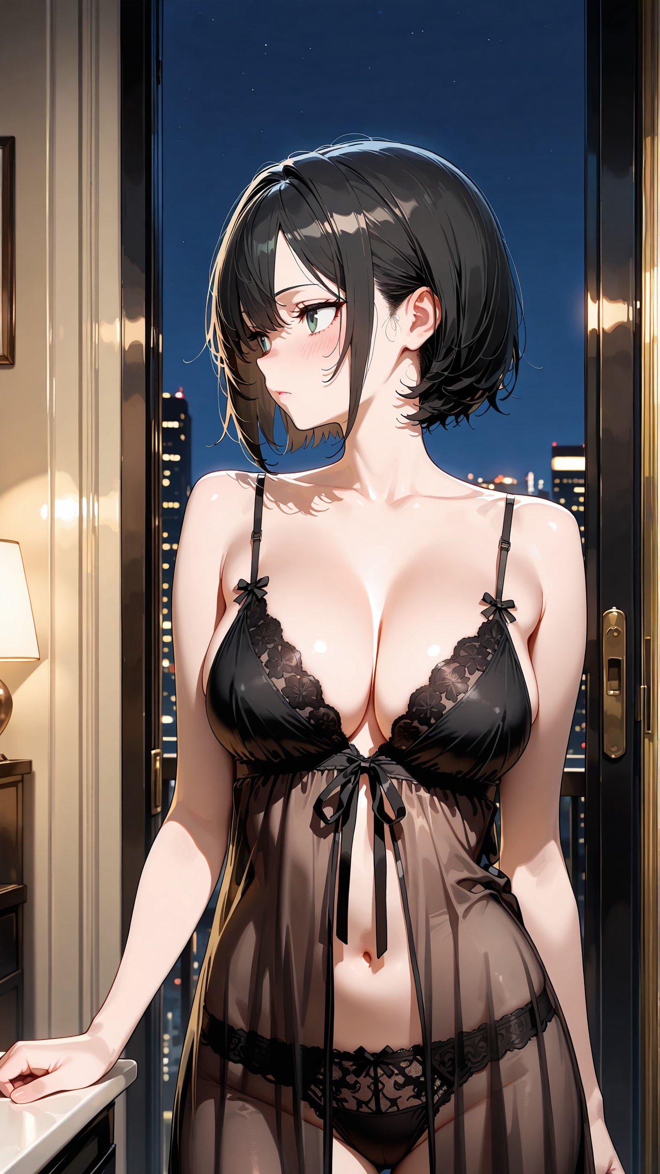 ホテルの高層階