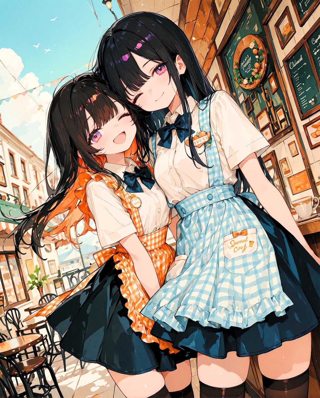 ウェイトレス少女