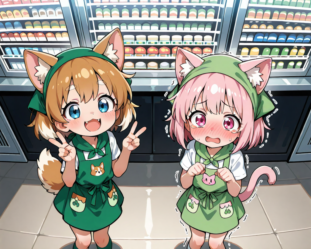 ねこをわんちゃんと一緒に働かせてはいけない！！【今日はわんにゃんの日】