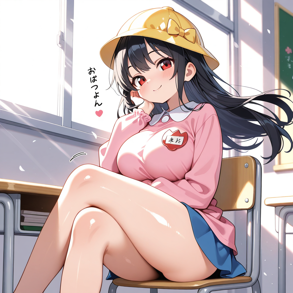 幼稚園児の太腿【はるかちゃん６才】