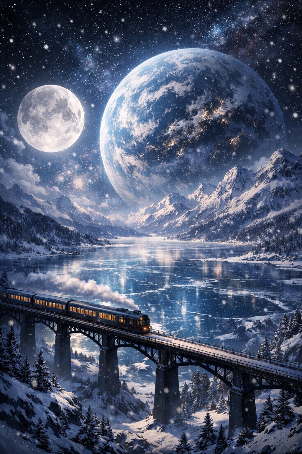 列車の旅路