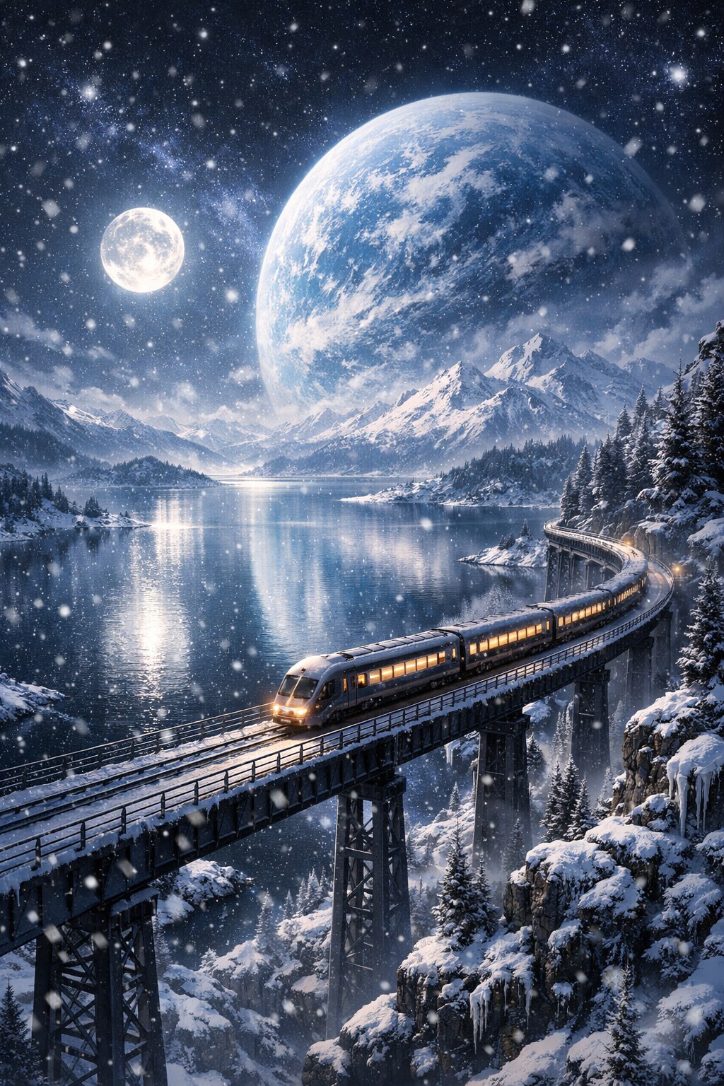 列車の旅路