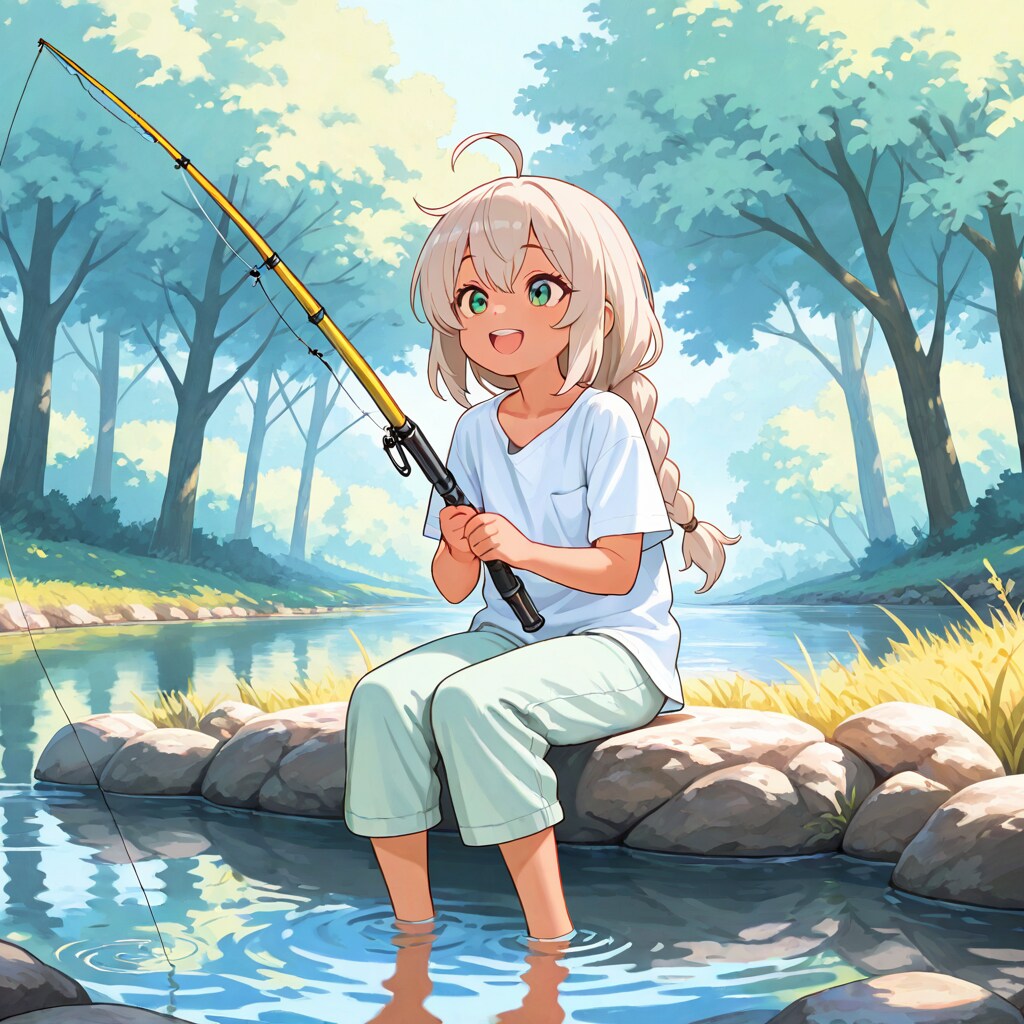 川釣り