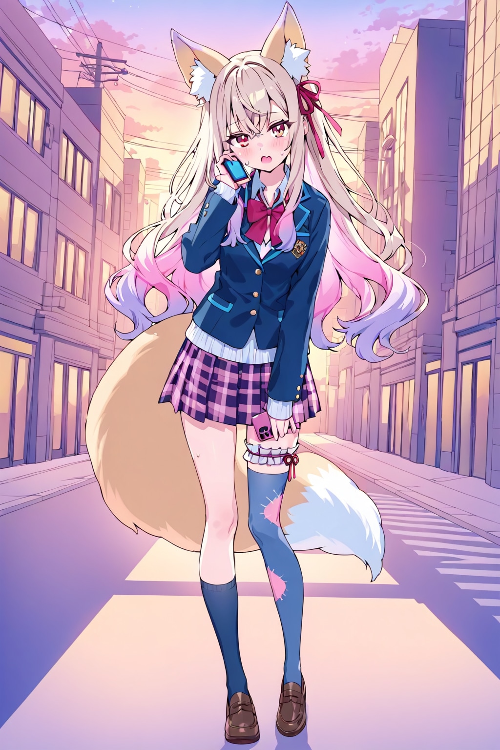 今日の狐耳娘
