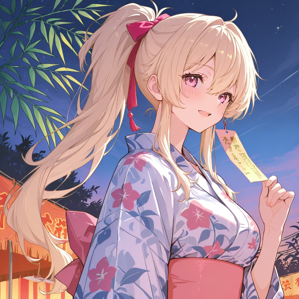 七夕の夜に