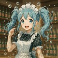 炭酸水メーカーの擬人化 2枚目