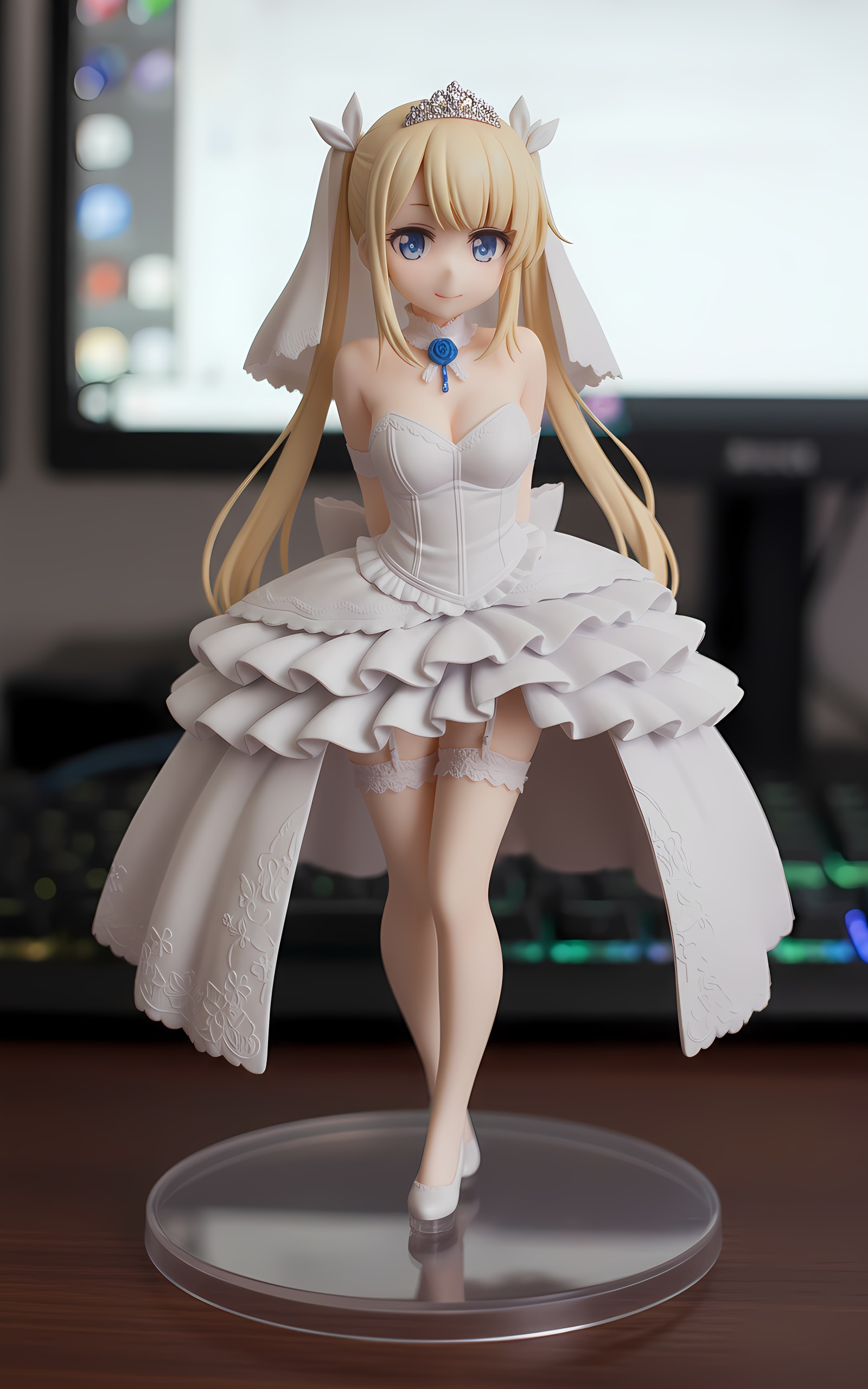マリー・ローズ ウエディングドレス フィギュア風