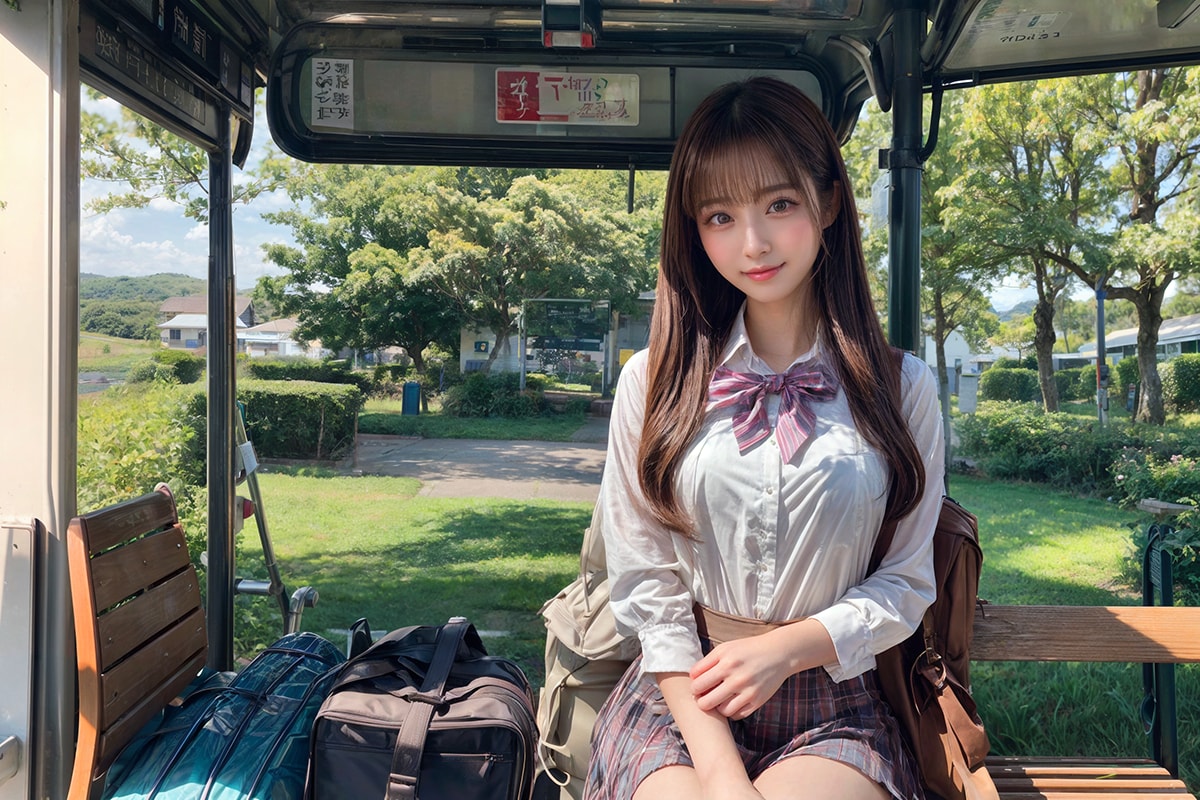 次のバスは1時間後かぁ