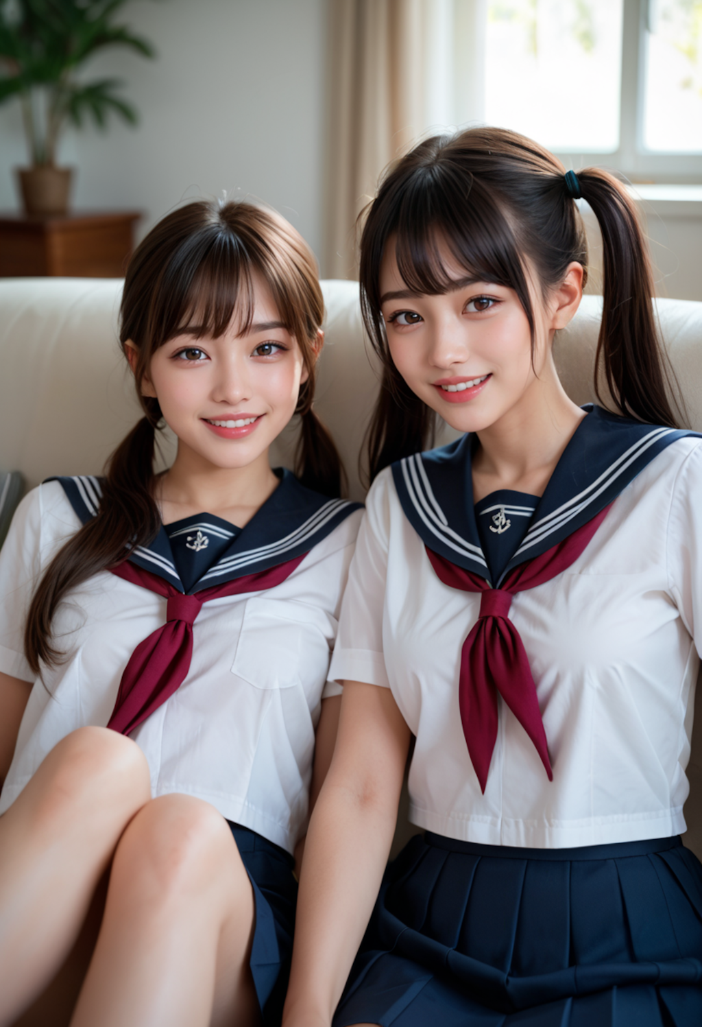 女子高生2人45