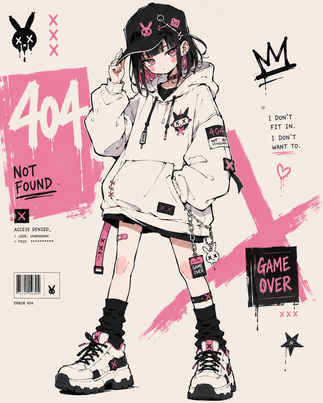 スタイリッシュな少女78