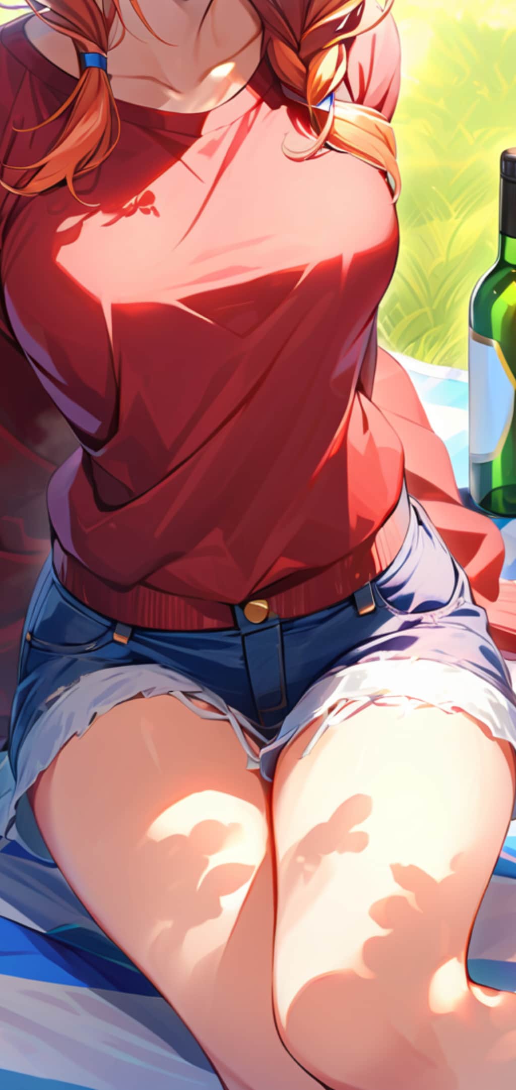 彼女とピクニック