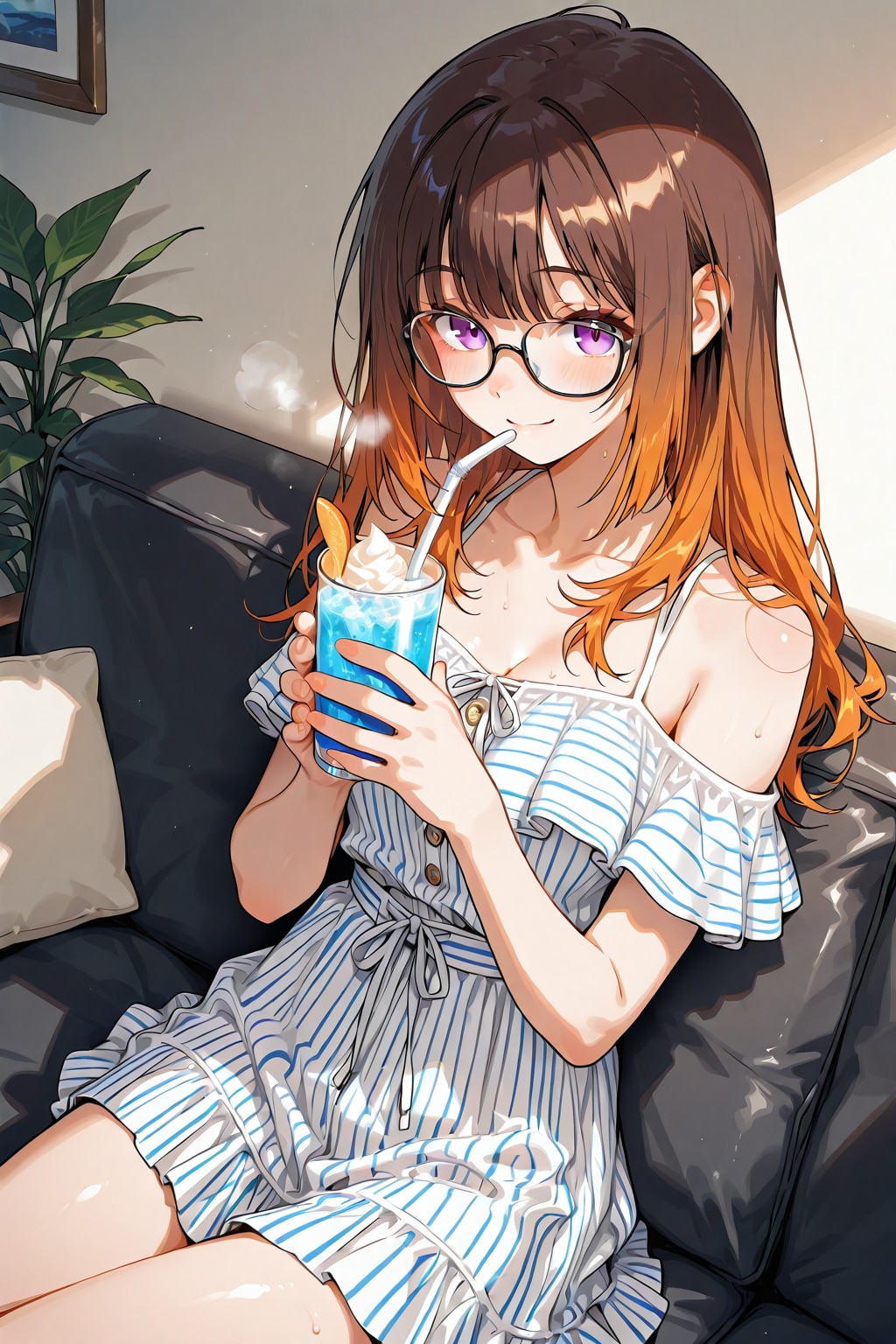 メガネ美少女 | の人気AIイラスト・グラビア