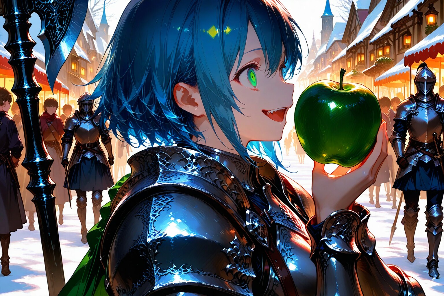 バーサーカー、市場へ行く | の人気AIイラスト・グラビア