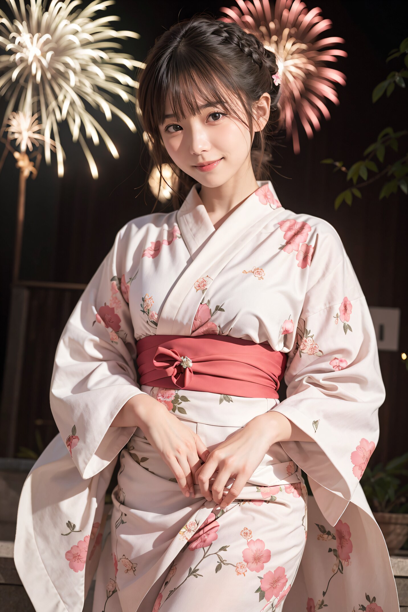 花火の夜 3 | の人気AIイラスト・グラビア