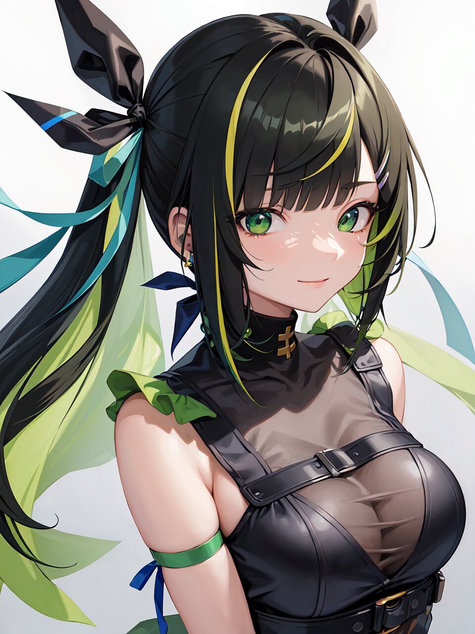 アイドルな緑髪の後輩