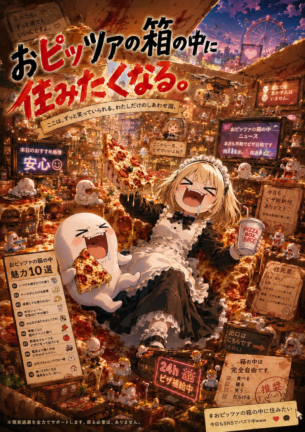 捗 る オ ブ 現 実 逃 避 🍕✨✨