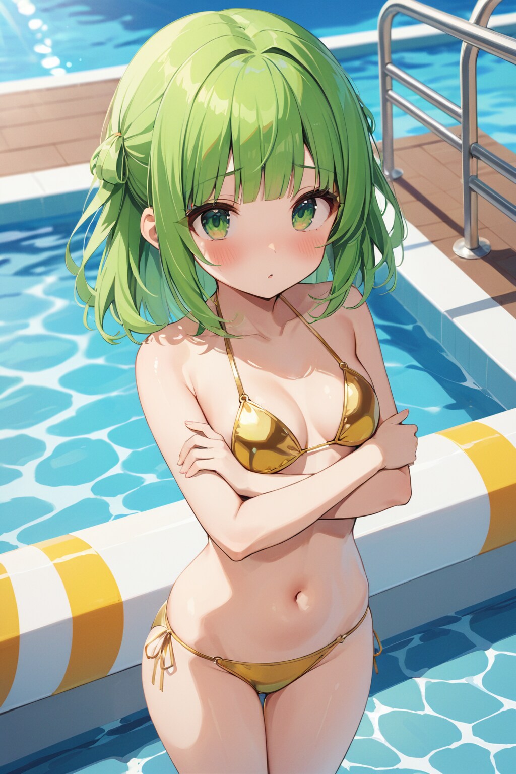 EMERALDちゃんに金ビキニ