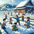 雪遊び・２ 5枚目