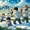 雪遊び・２ 6枚目