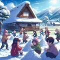雪遊び・２ 3枚目