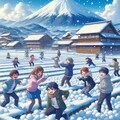 雪遊び・２ 9枚目