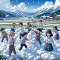 雪遊び・２ 8枚目